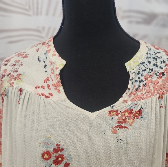 Lucky Brand Floral Women's Top Size M - Picture 3 of 5